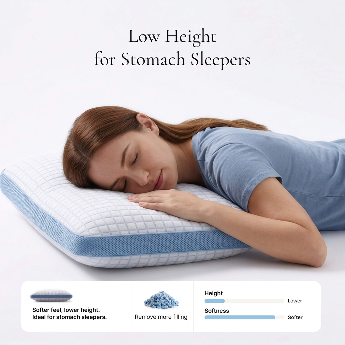 AirCool Flex Cooling Adjustable Pillow