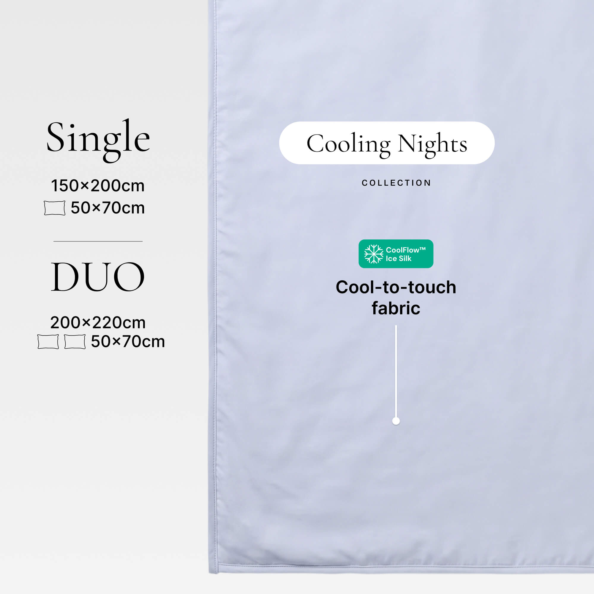 Cooling Bedding Set "Cooling Nights"