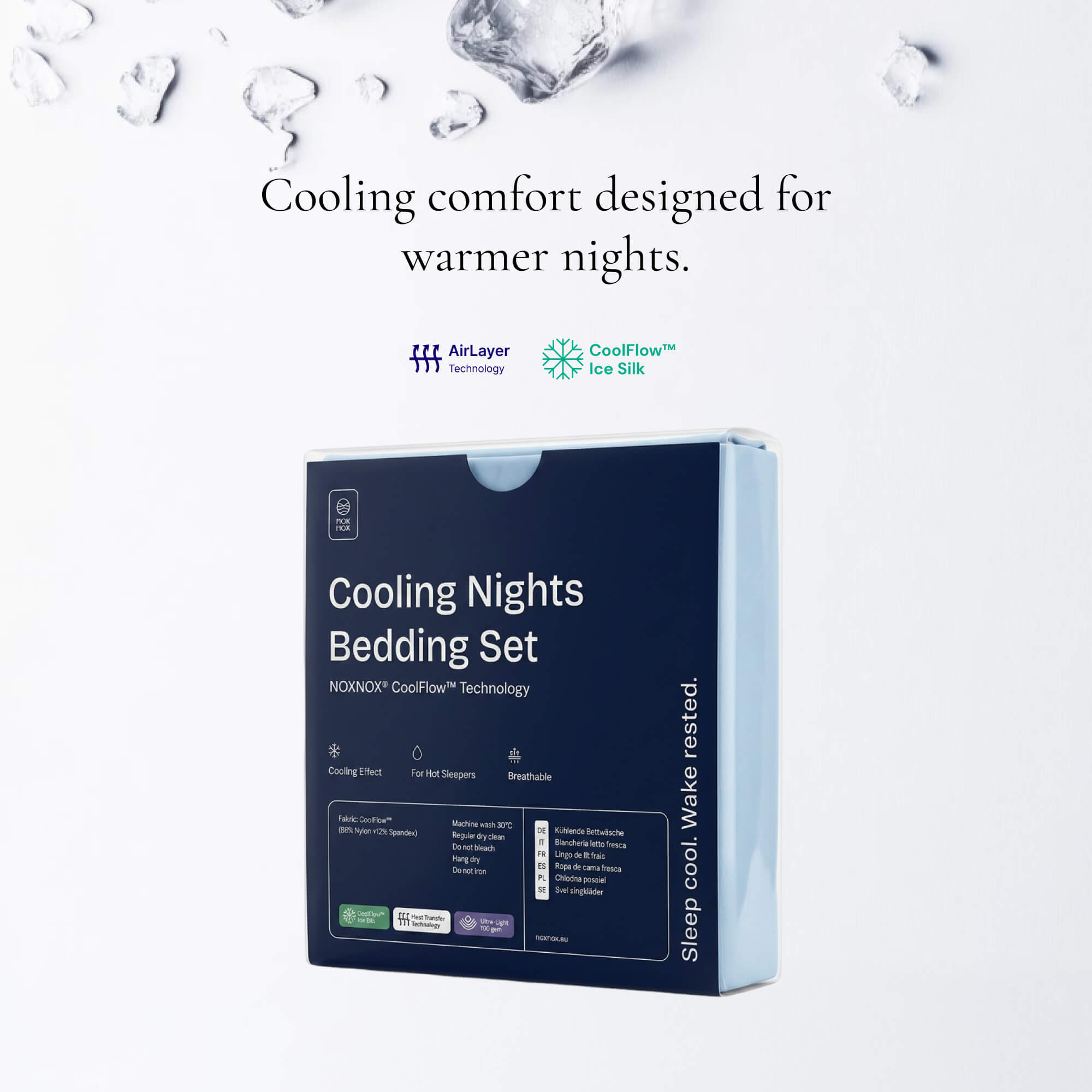 Cooling Bedding Set "Cooling Nights"