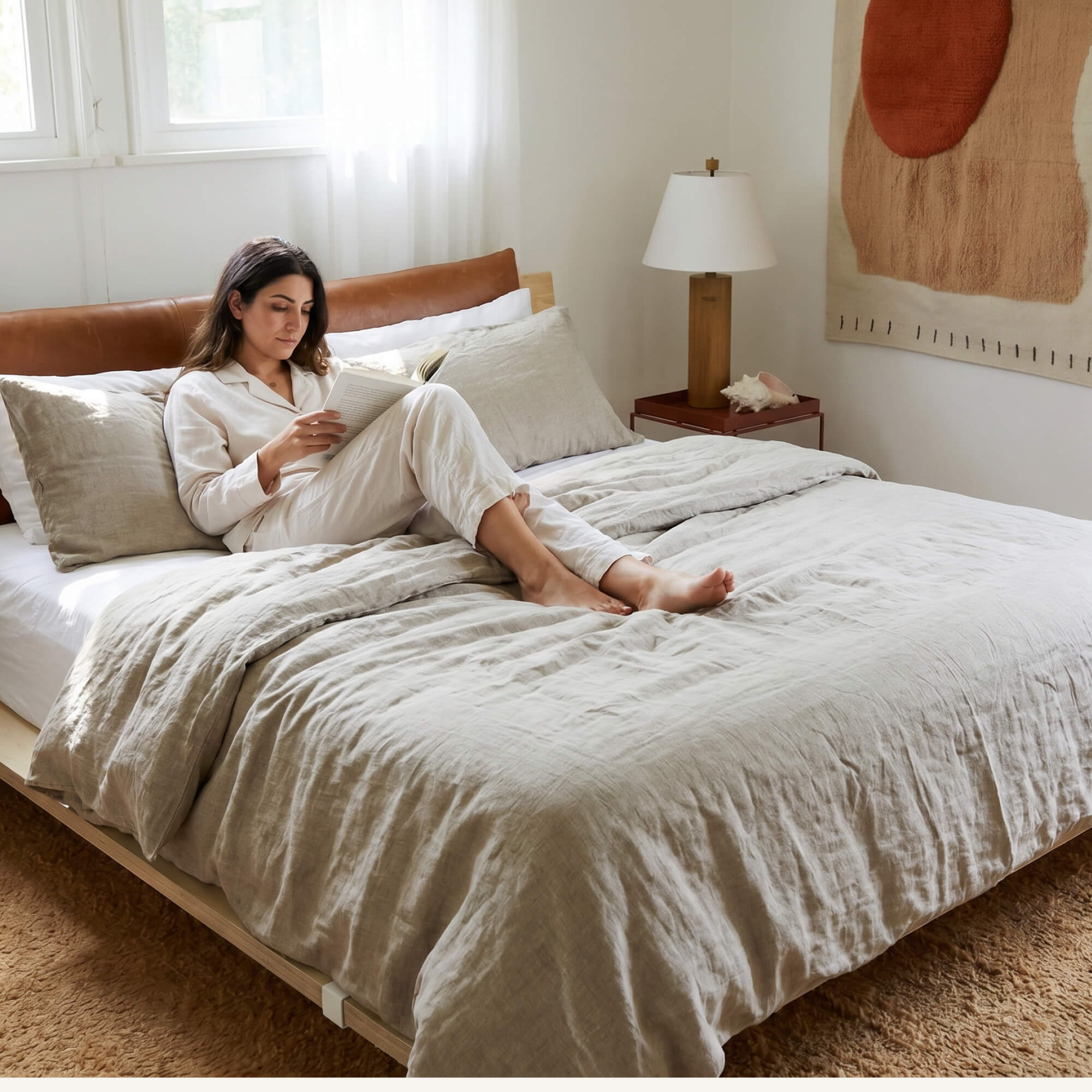 Linen Bedding Set