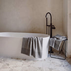 Zen Charcoal Gauze & Pile Towel