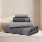 Zen Charcoal Gauze & Pile Towel